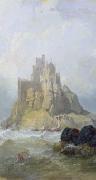 Clarkson Frederick Stanfield St. Michael's Mount, Cornwall USA oil painting artist